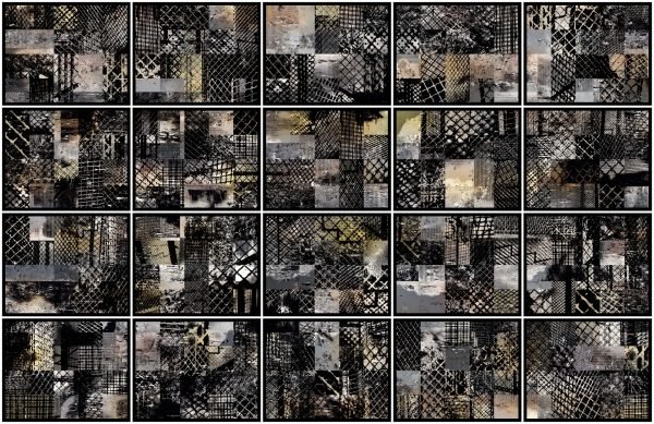 (1455-0290-20) Grid-like Landscape, 2018